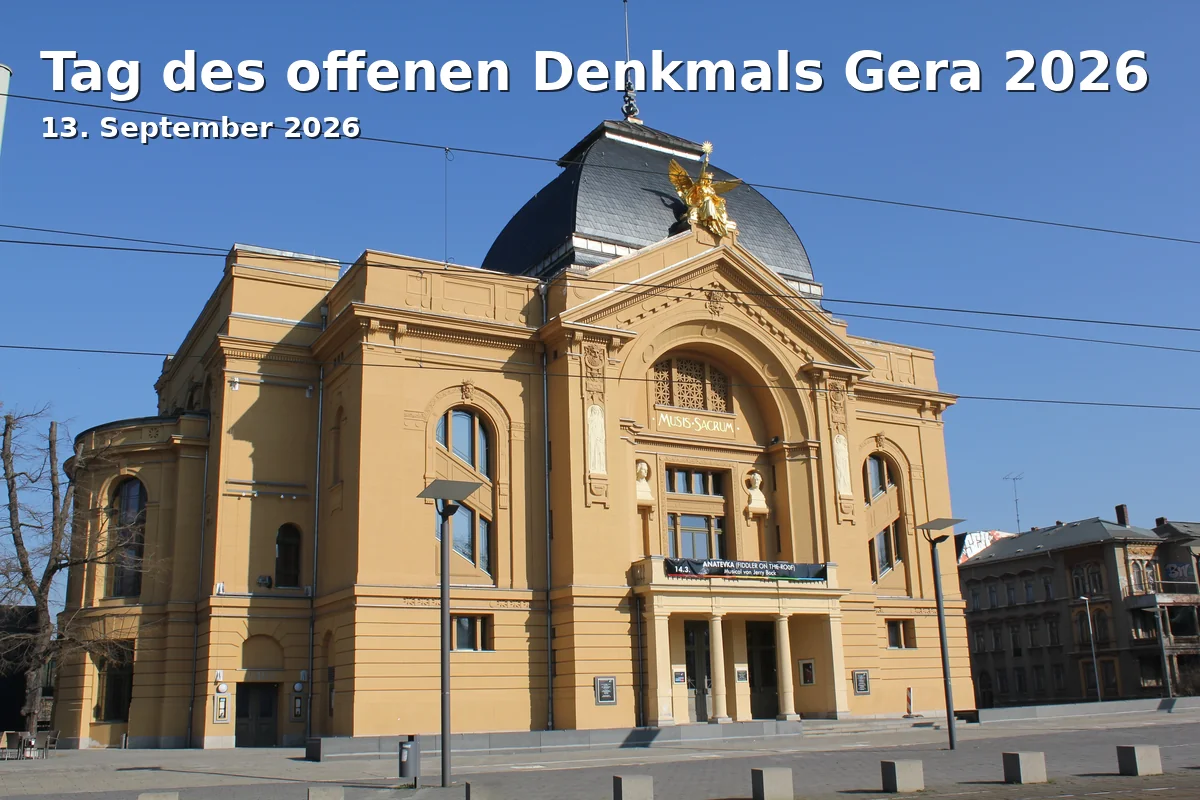 Event: Tag des offenen Denkmals Gera 2026