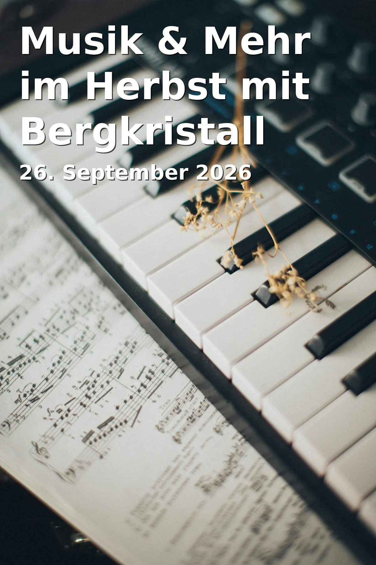 Event: Musik & Mehr im Herbst mit Bergkristall in Orangerie Ansbach, Promenade 33, 91522 Ansbach on 26. September 2026