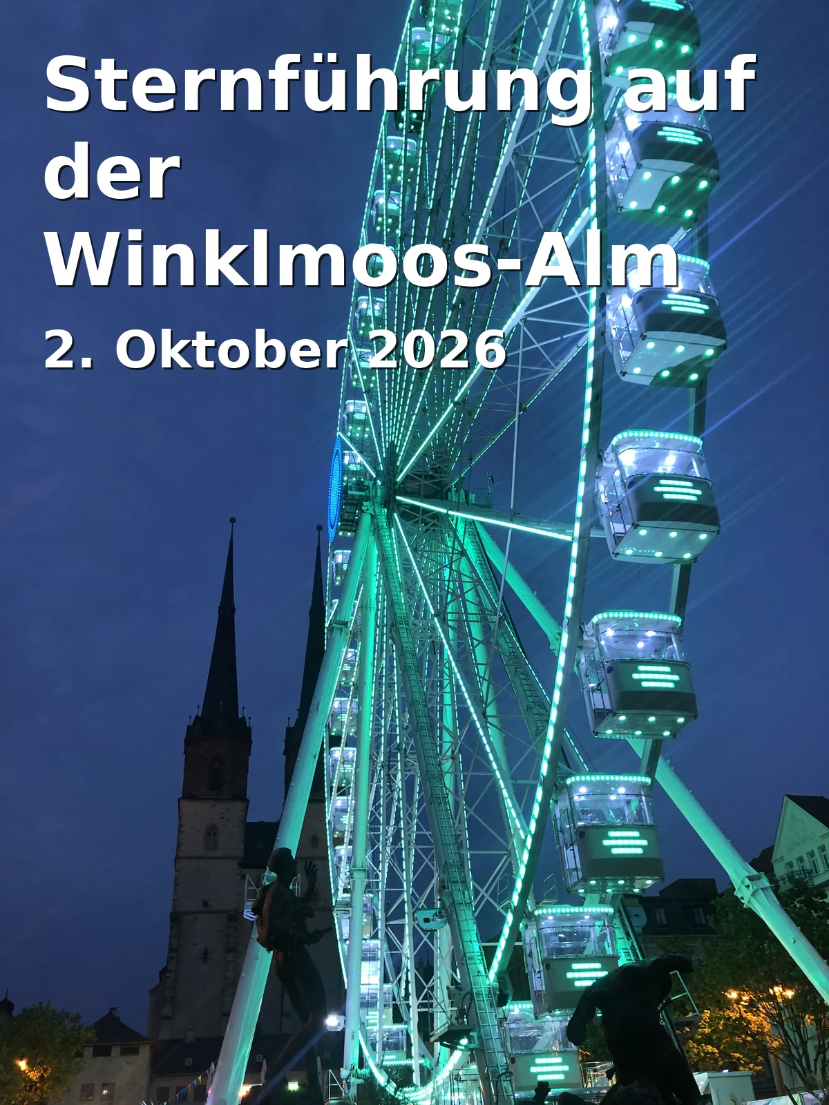 Sternführung auf der Winklmoos-Alm