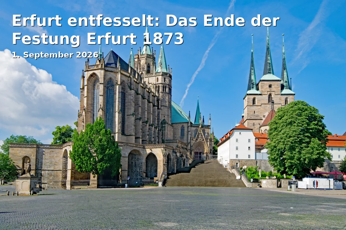 Event: Erfurt entfesselt: Das Ende der Festung Erfurt 1873