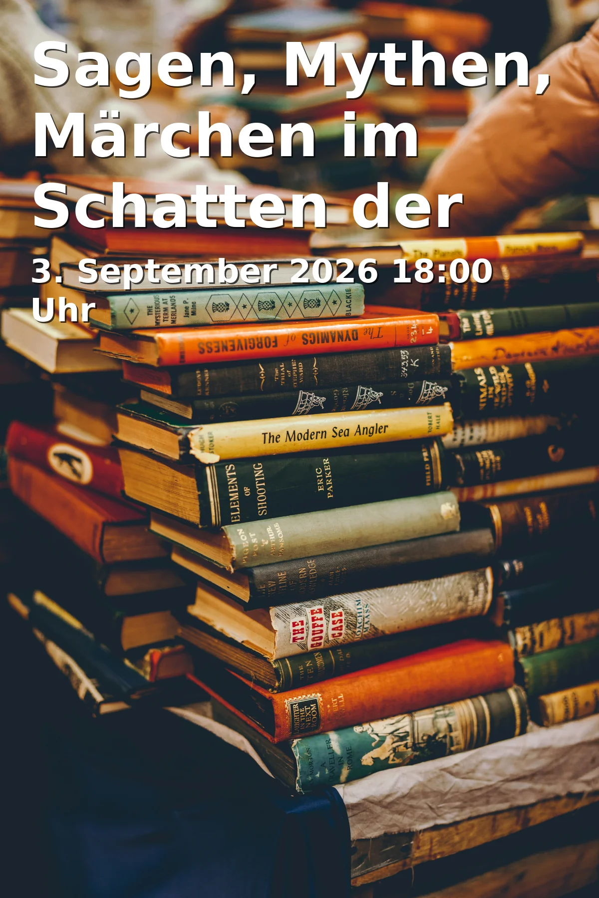 Event: Sagen, Mythen, Märchen im Schatten der Bäume in Jesenwanger Straße 11, 82284 Grafrath, Deutschland on 3. September 2026