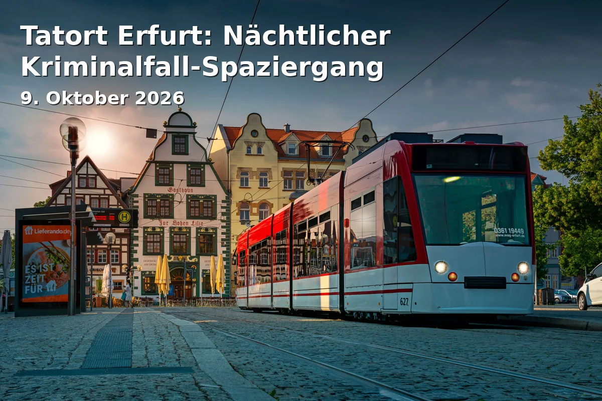 Event: Tatort Erfurt: Nächtlicher Kriminalfall-Spaziergang