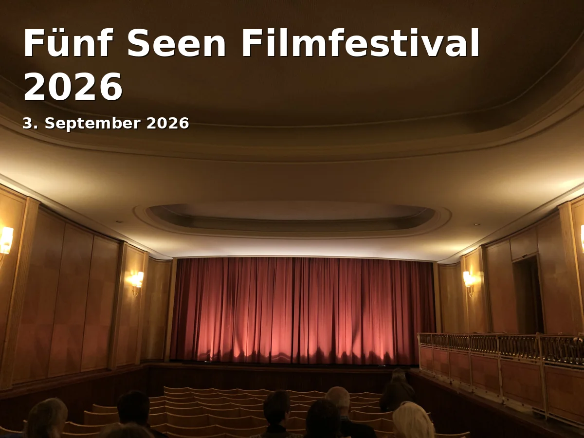 Event: Fünf Seen Filmfestival 2026 in 82319 Starnberg on 3. September 2026