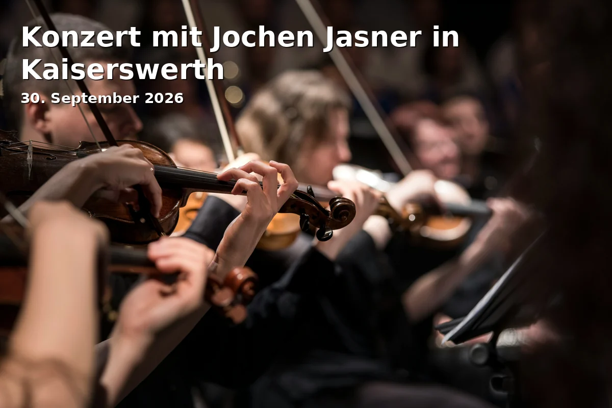 Event: Konzert mit Jochen Jasner in Kaiserswerth