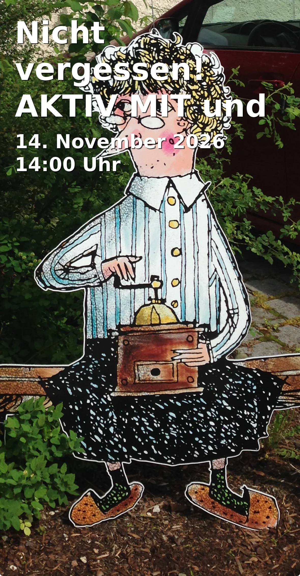 Event: Nicht vergessen! AKTIV MIT und TROTZ DEMENZ
