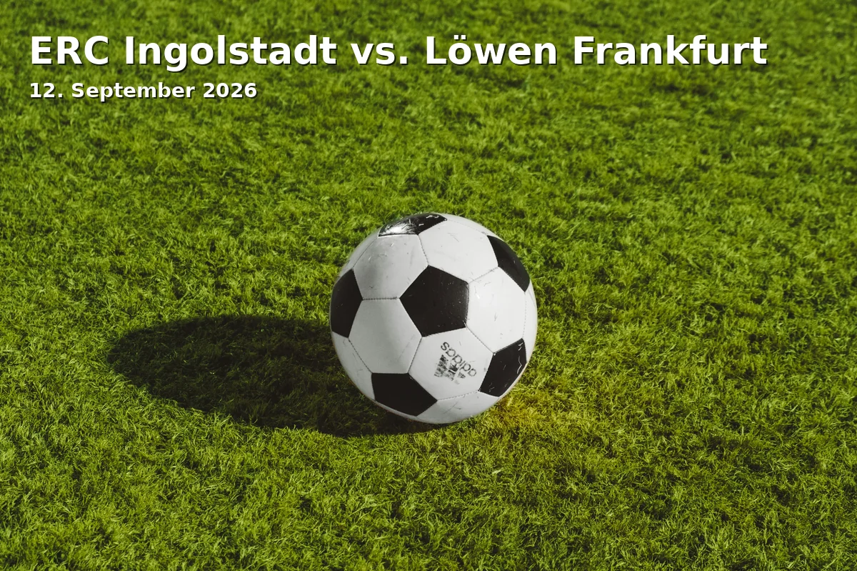 Event: ERC Ingolstadt vs. Löwen Frankfurt in Saturn-Arena, Südliche Ringstraße 64, 85053 Ingolstadt on 12. September 2026