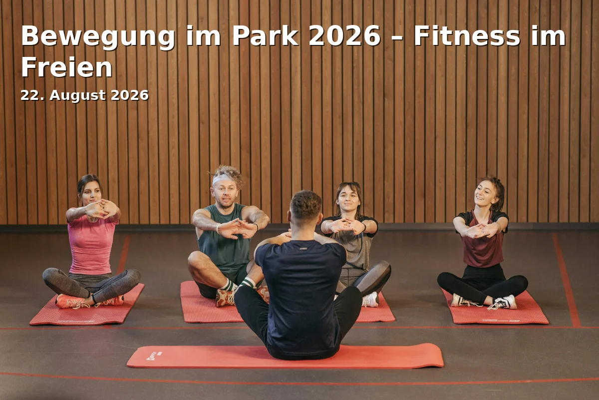 Bewegung im Park 2026 – Fitness im Freien