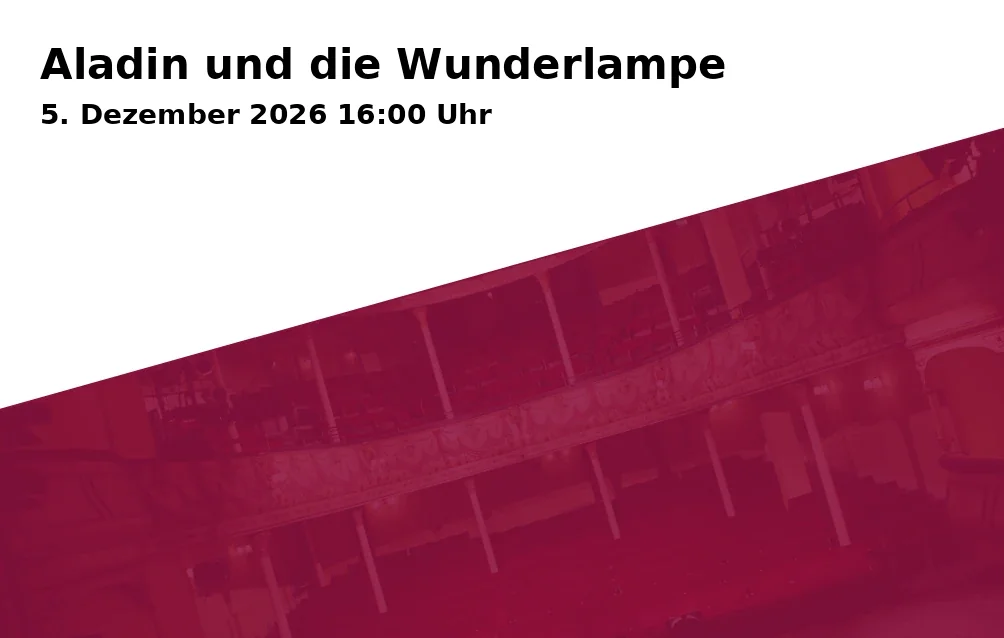 Event: Aladin und die Wunderlampe