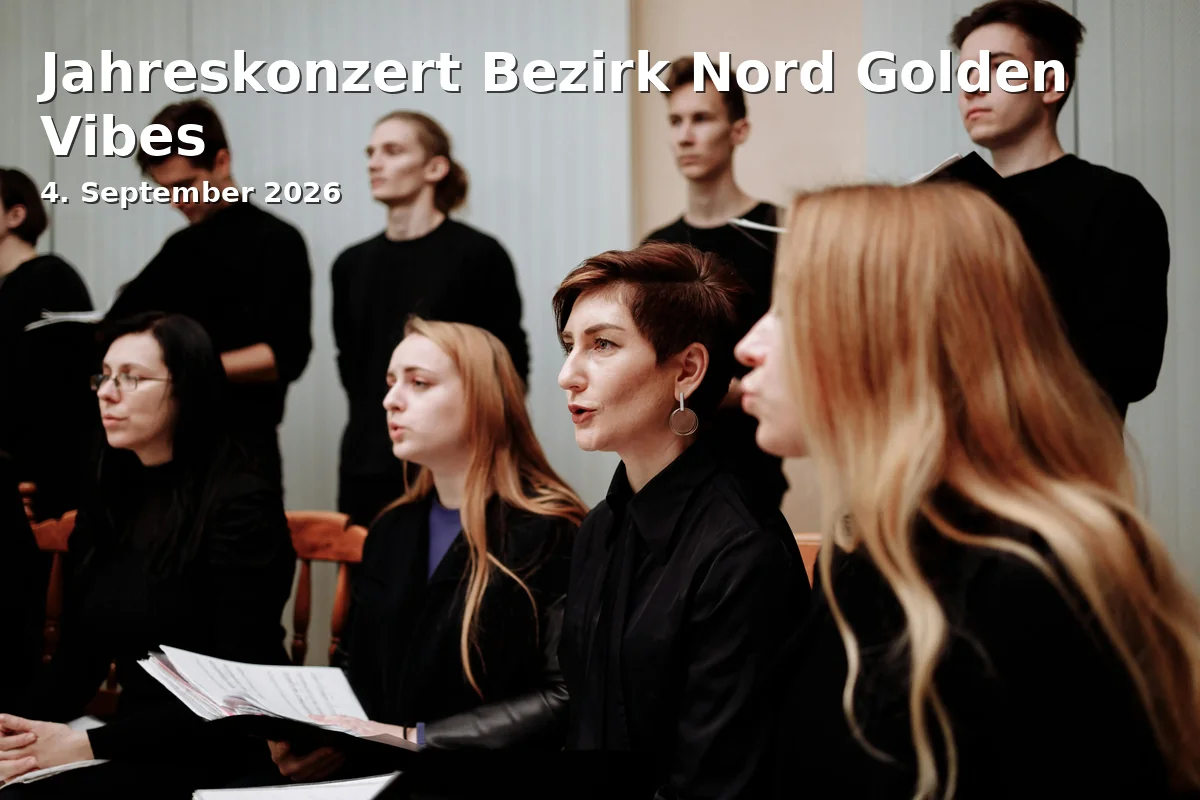 Event: Jahreskonzert Bezirk Nord Golden Vibes in Jochen-Klepper-Haus, Duisburg-Neumühl on 4. September 2026