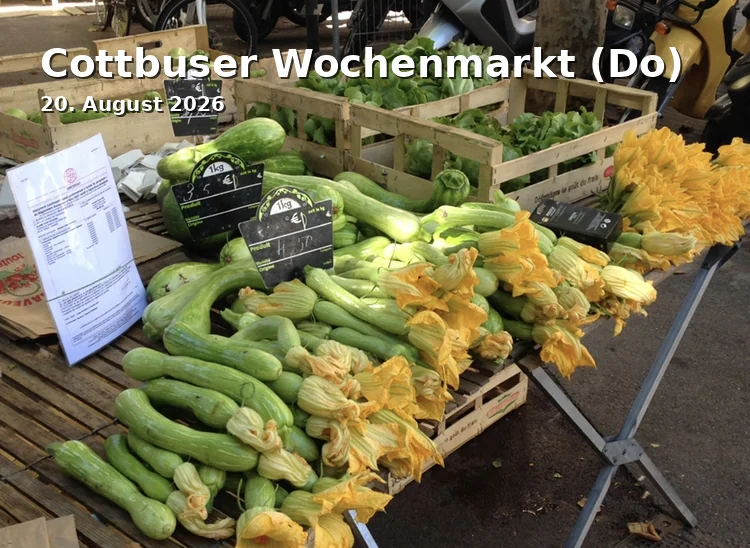 Event: Cottbuser Wochenmarkt (Do)