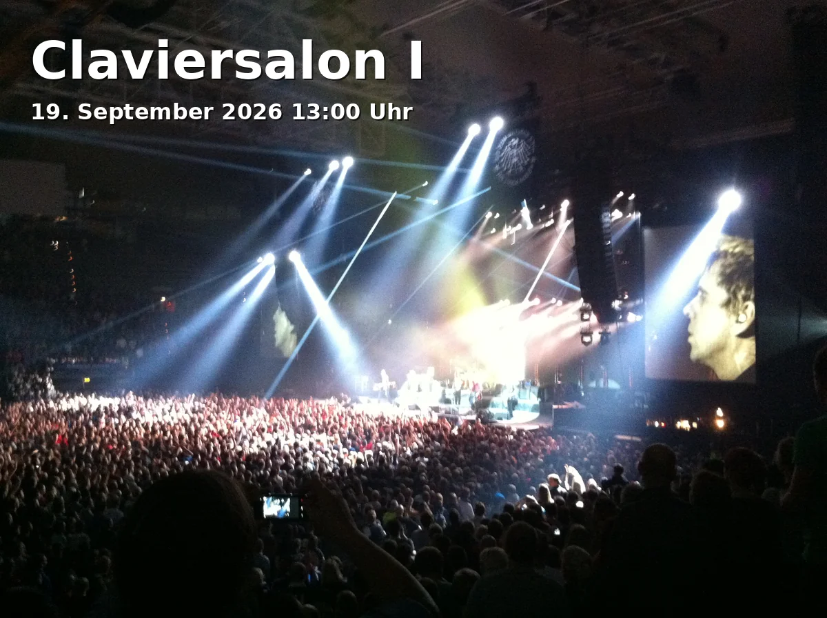 Event: Claviersalon I in Schaezlerpalais, Maximilianstraße 46, 86150 Augsburg on 19. September 2026