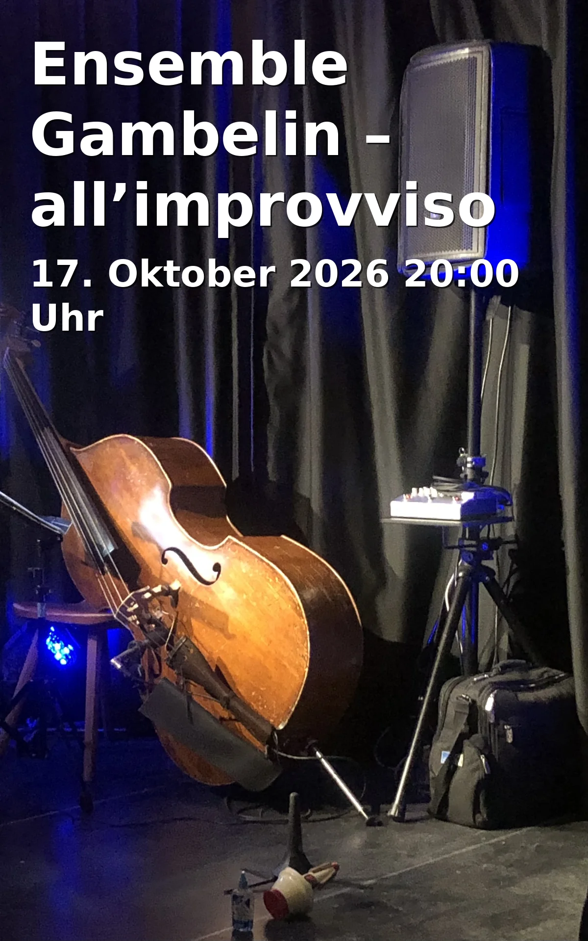 Event: Ensemble Gambelin – all’improvviso in Theater EUKITEA, Lindenstraße 18b, 86420 Diedorf on 17. Oktober 2026