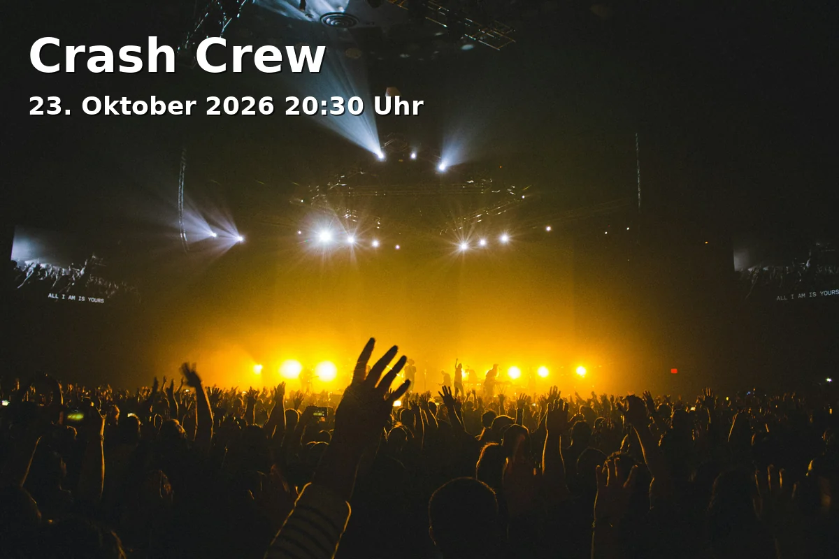 Event: Crash Crew in Bombig Bar & Garage, Gubener Straße 11, 86156 Augsburg on 23. Oktober 2026