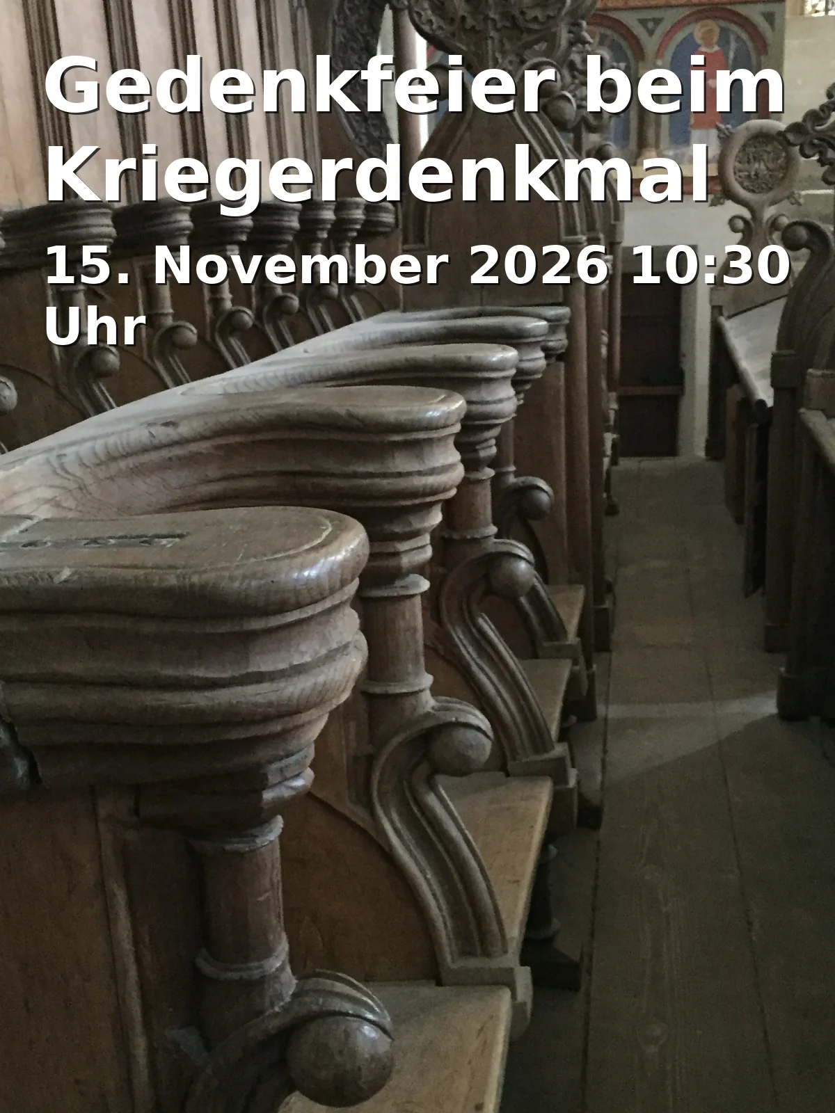 Event: Gedenkfeier beim Kriegerdenkmal