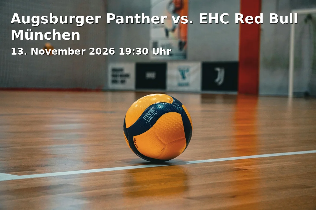 Event: Augsburger Panther vs. EHC Red Bull München