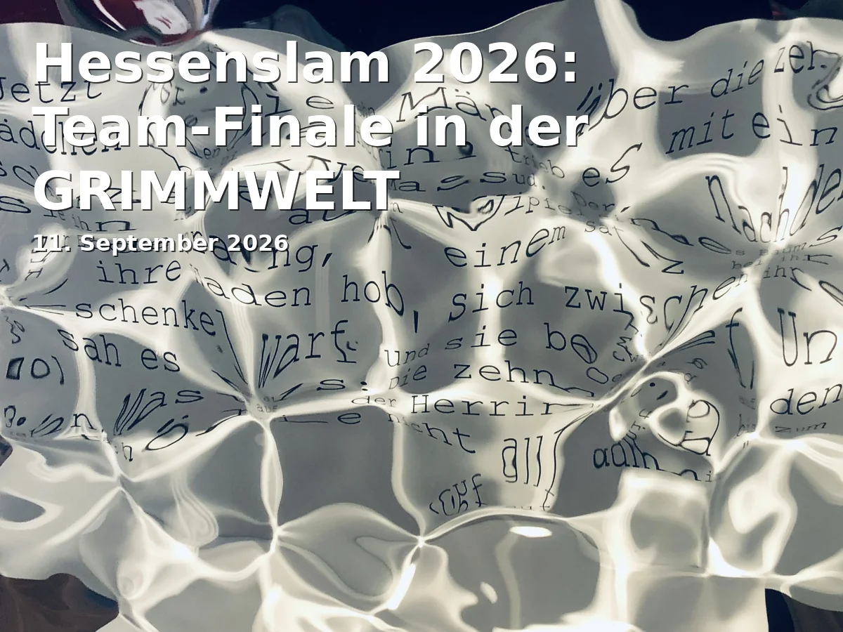 Event: Hessenslam 2026: Team-Finale in der GRIMMWELT