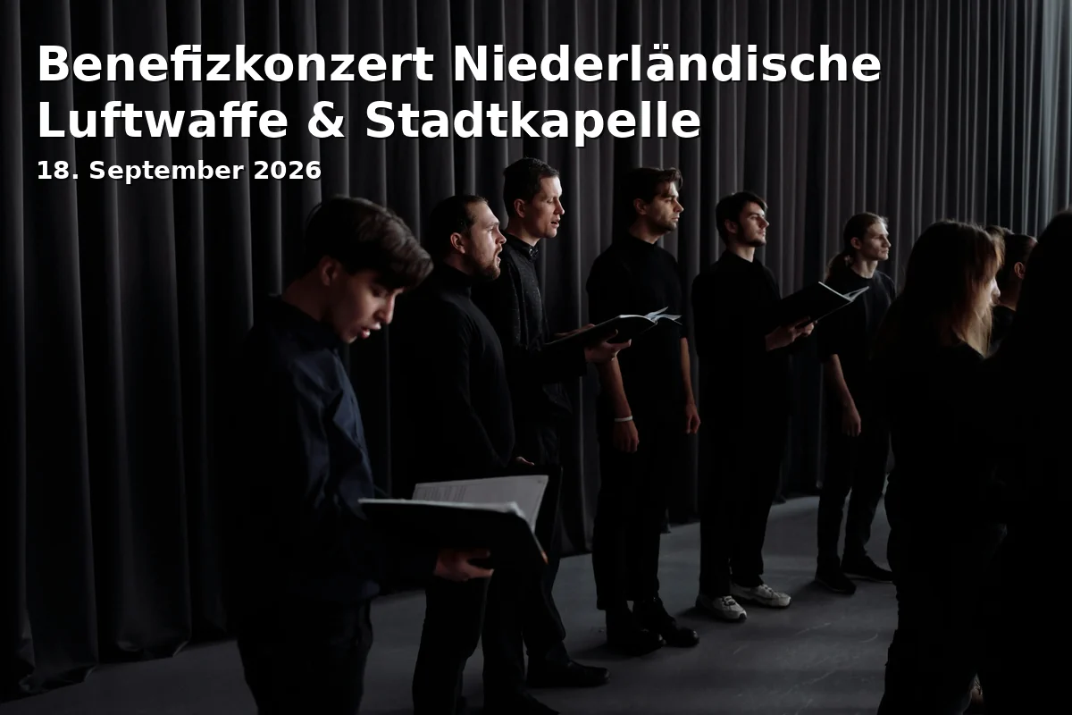 Event: Benefizkonzert Niederländische Luftwaffe & Stadtkapelle in Max-Reger-Halle, Dr.-Pfleger-Straße 17, Weiden on 18. September 2026