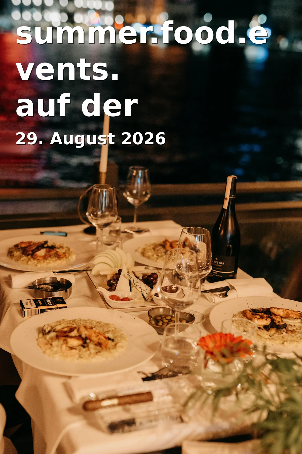 Event: summer.food.events. auf der ACC-Sonnenterrasse in Amberger Congress Centrum, Schießstätteweg 8, 92224 Amberg on 29. August 2026