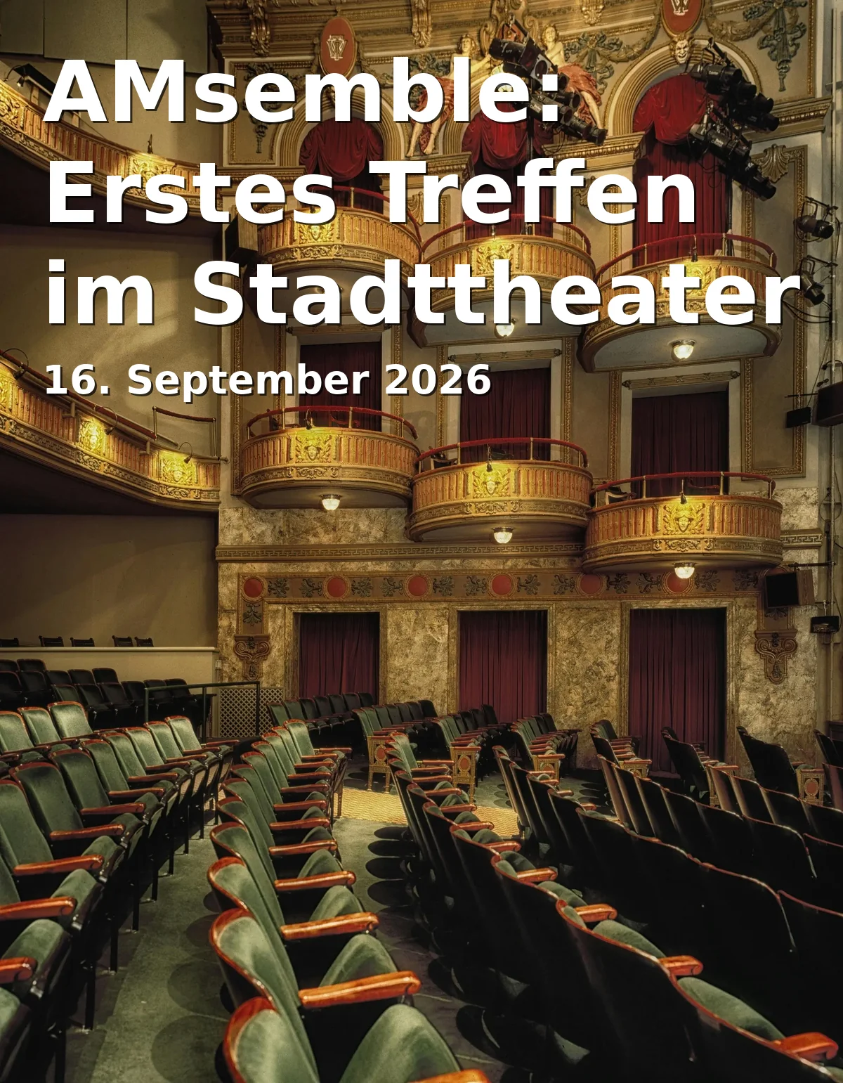 Event: AMsemble: Erstes Treffen im Stadttheater