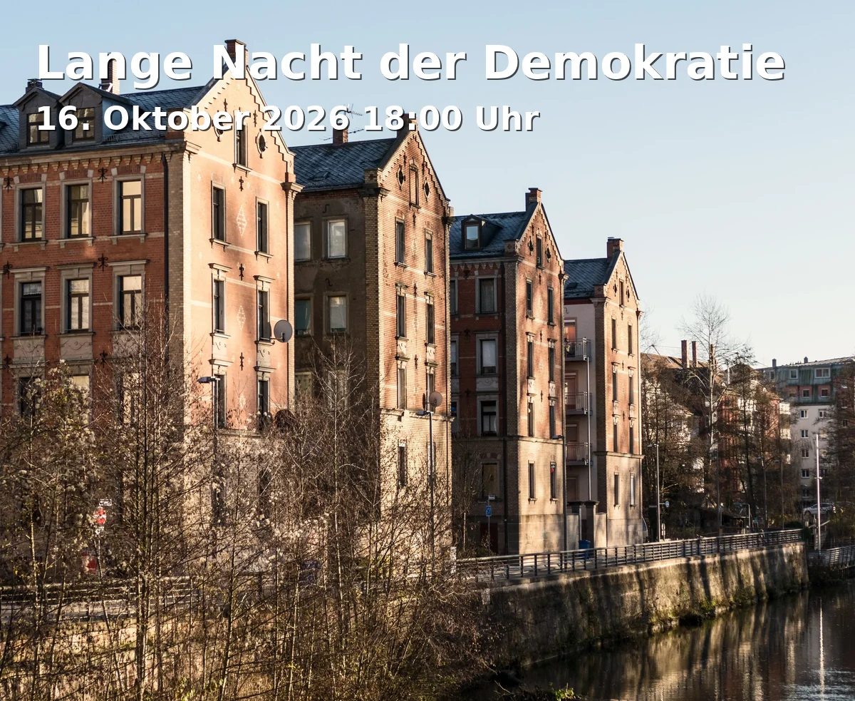 Event: Lange Nacht der Demokratie in Rathaus Fürth, Königstraße 88, 90762 Fürth on 16. Oktober 2026