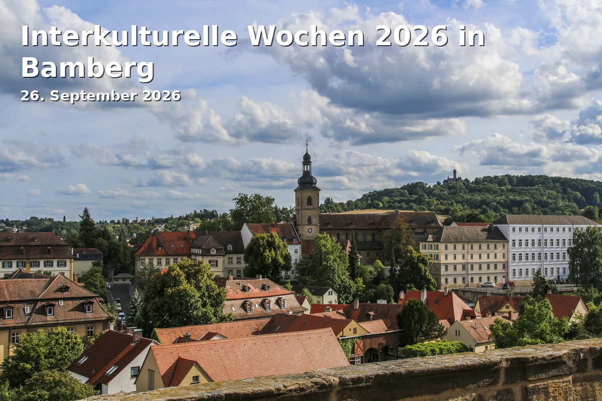 Event: Interkulturelle Wochen 2026 in Bamberg in Stadtweit in Bamberg on 26. September 2026