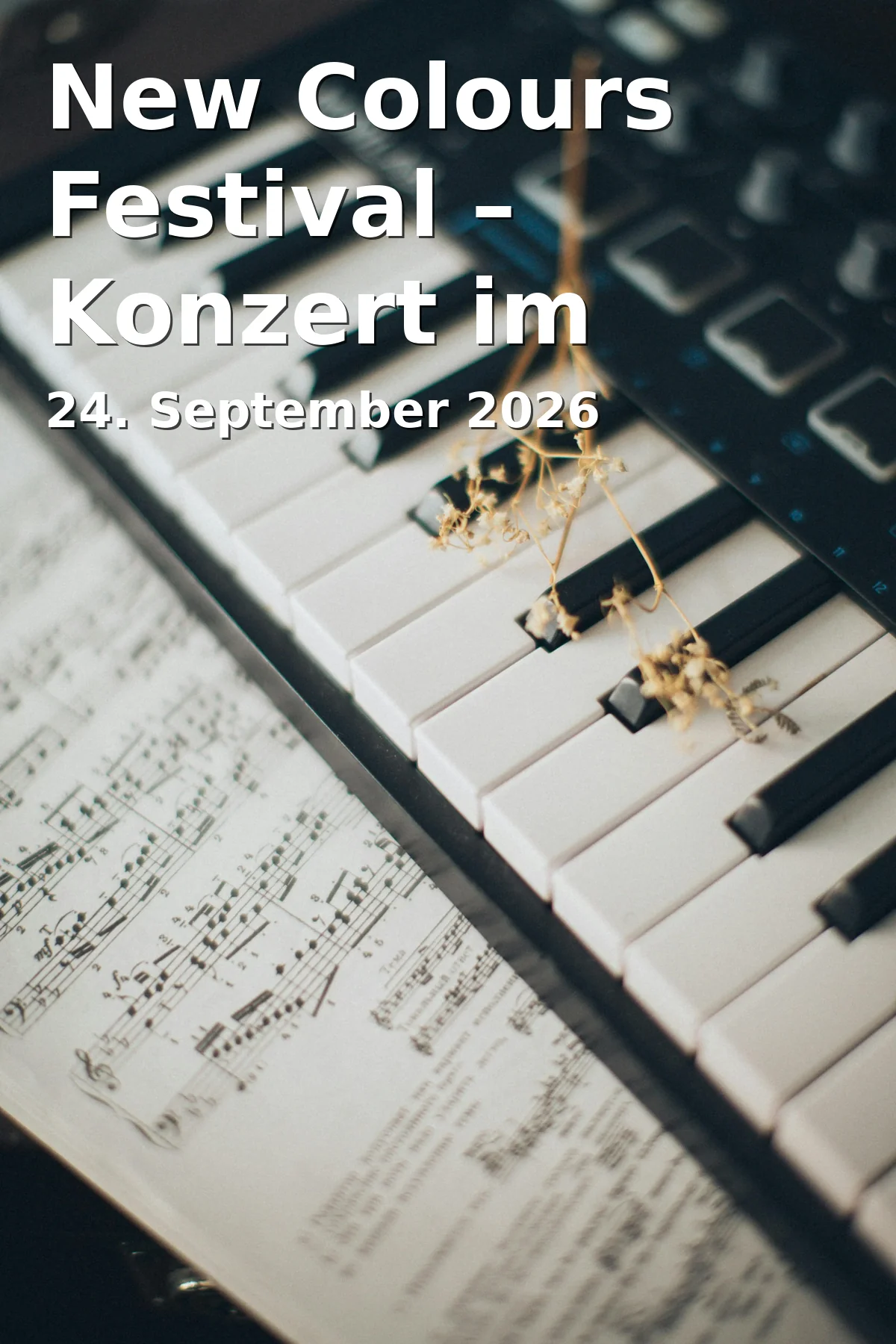 Event: New Colours Festival – Konzert im Musiktheater im Revier in Musiktheater im Revier, Kennedyplatz 1, 45881 Gelsenkirchen on 24. September 2026
