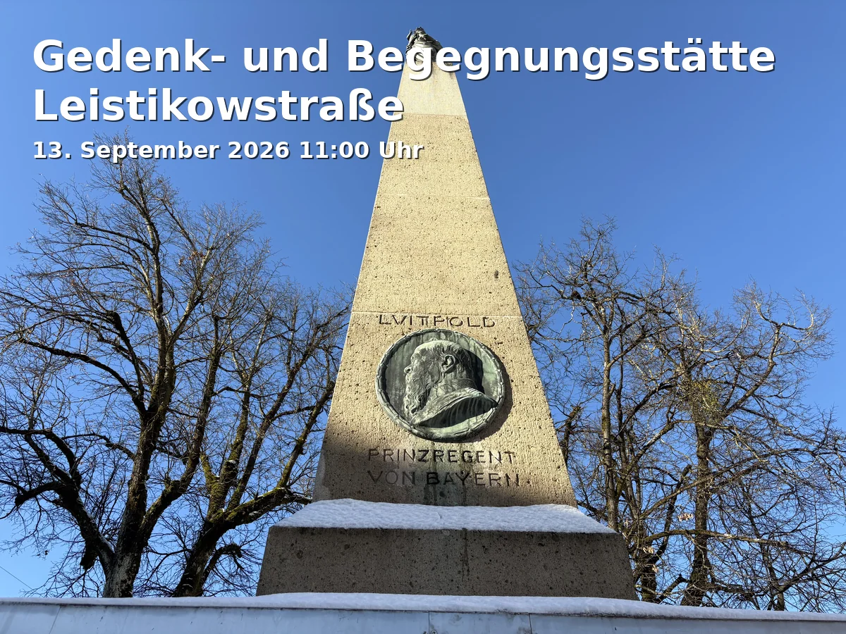 Event: Gedenk- und Begegnungsstätte Leistikowstraße in Leistikowstraße 1, 14469 Potsdam on 13. September 2026