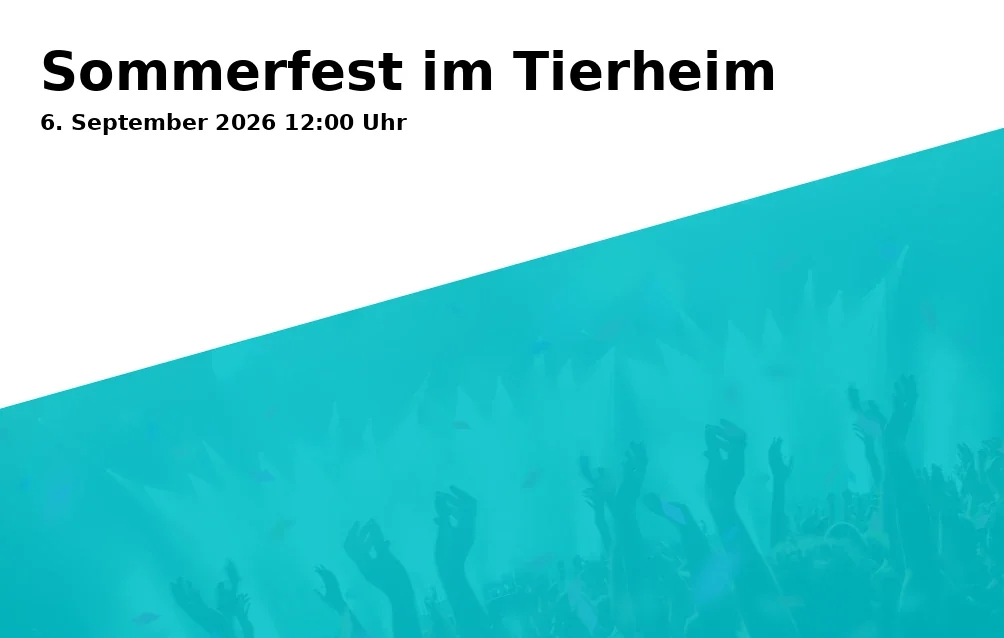 Event: Sommerfest im Tierheim in Tierheim Bonn, Lambareneweg 2, 53119 Bonn on 6. September 2026