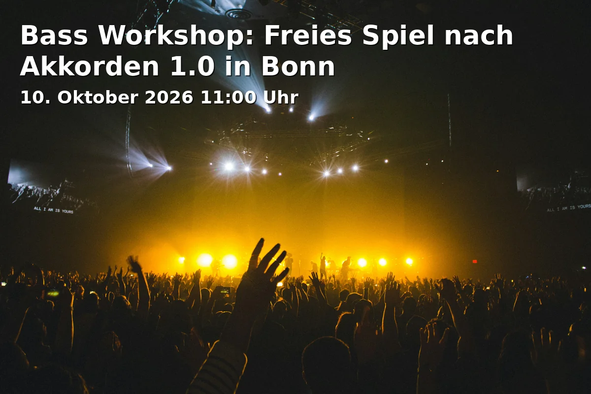 Event: Bass Workshop: Freies Spiel nach Akkorden 1.0 in Bonn