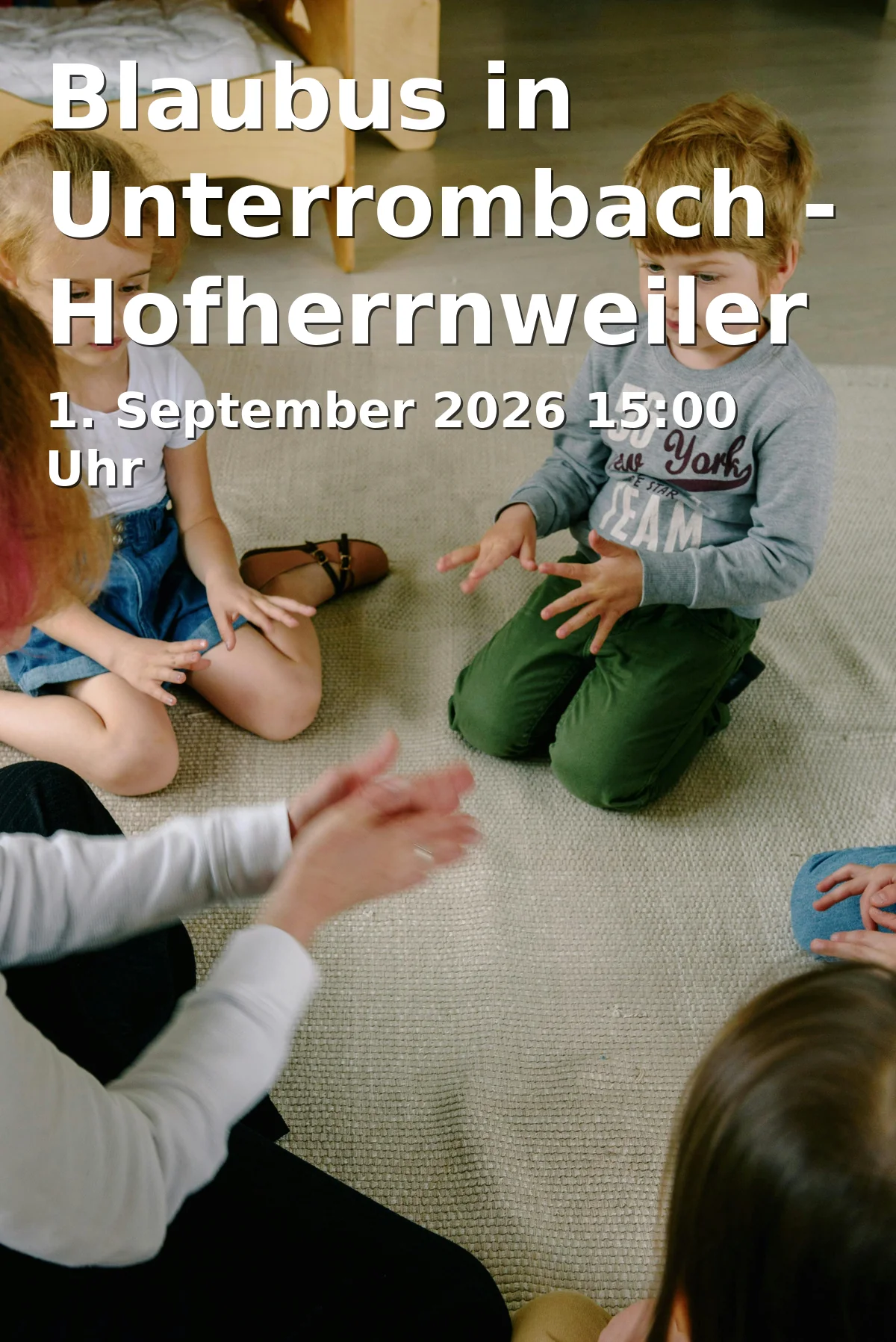 Event: Blaubus in Unterrombach - Hofherrnweiler in Spielplatz Albatrosweg, 73434 Aalen on 1. September 2026
