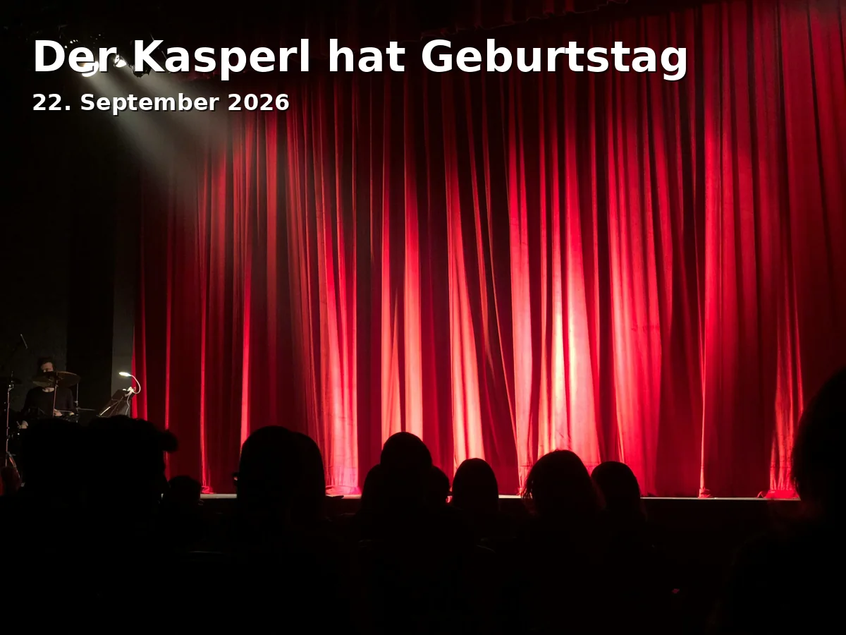Event: Der Kasperl hat Geburtstag in Regionalbibliothek Weiden, Schulgasse 3, 92637 Weiden on 22. September 2026