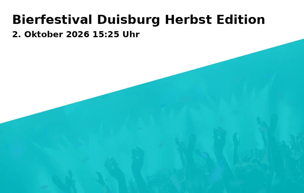 Event: Bierfestival Duisburg Herbst Edition in Brauerei Rheingold, Düsseldorfer Str. 387, 47055 Duisburg on 2. Oktober 2026