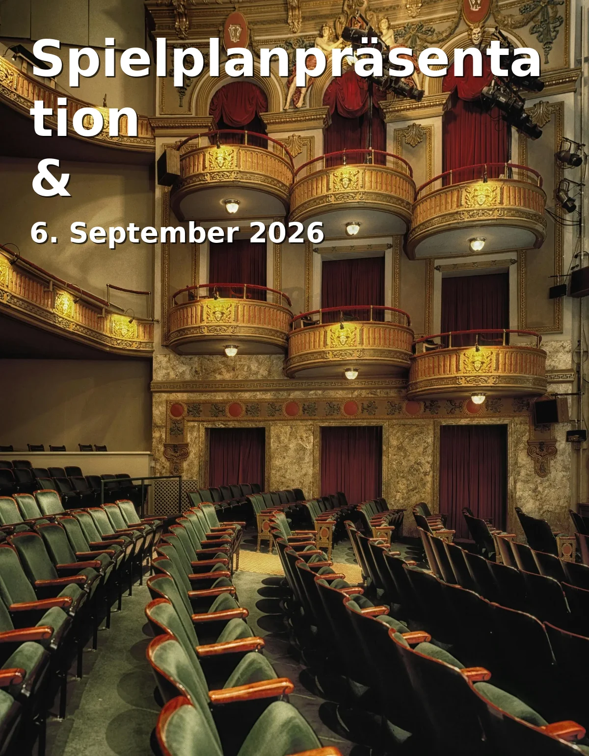 Event: Spielplanpräsentation & Eröffnungskonzert 2026/27