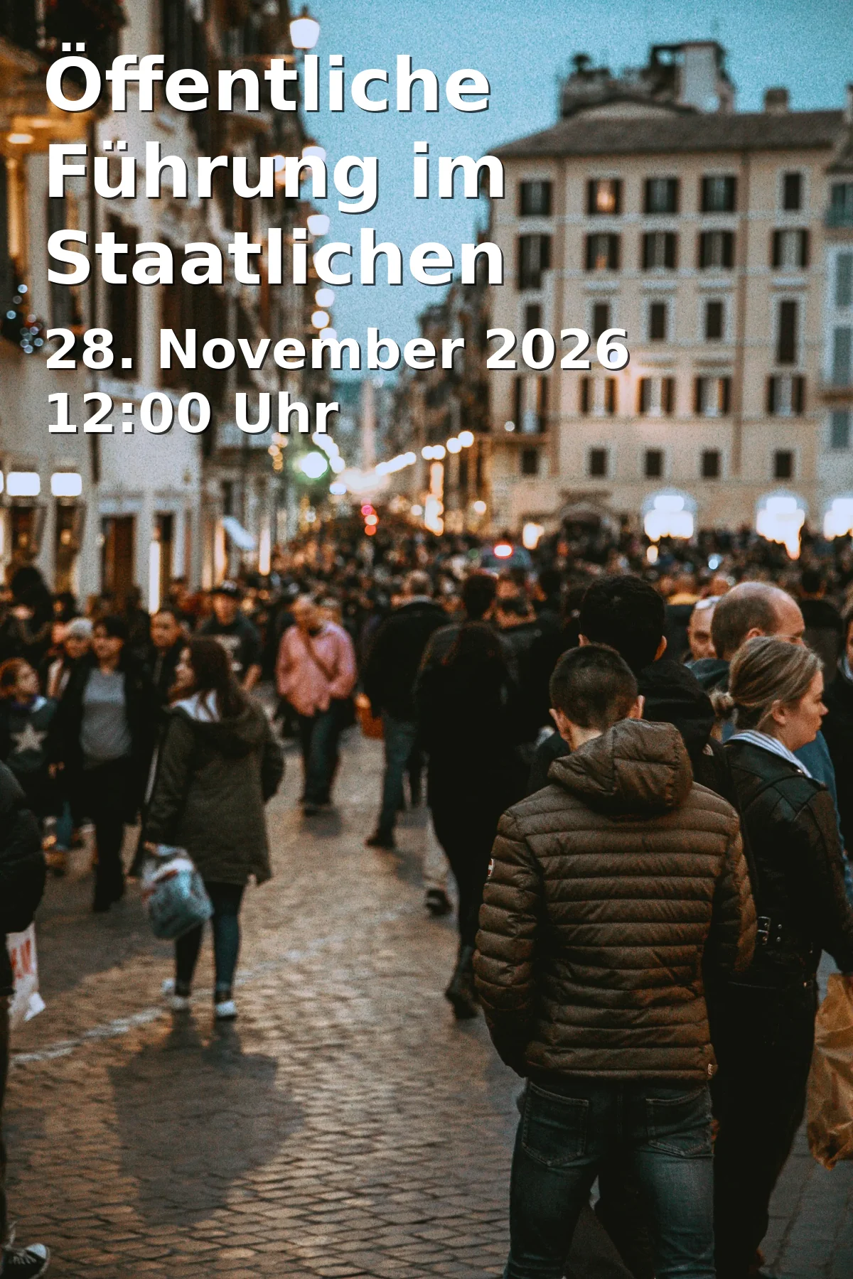 Event: Öffentliche Führung im Staatlichen Museum Schwerin in Staatliches Museum Schwerin, Alter Garten 3, 19055 Schwerin on 28. November 2026