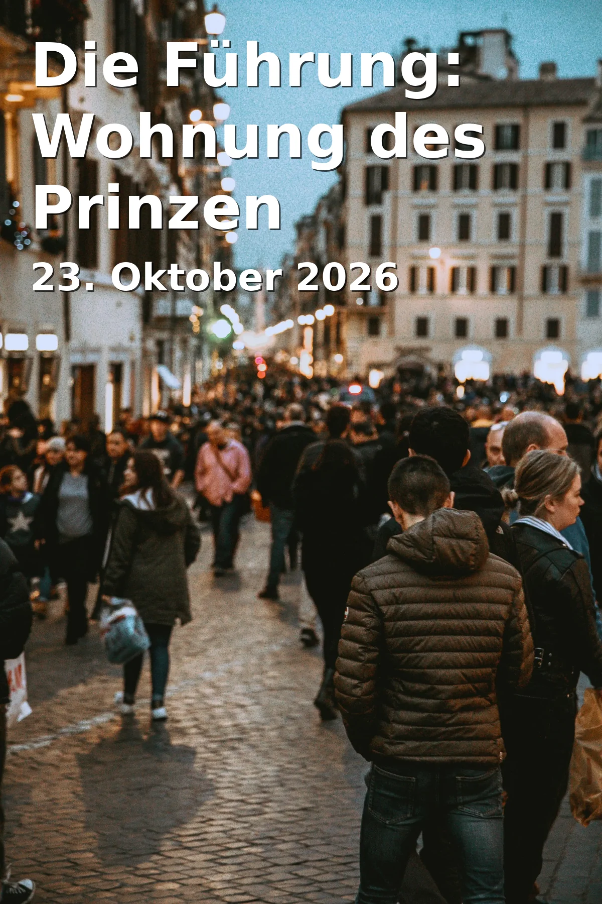 Event: Die Führung: Wohnung des Prinzen Heinrich im Neuen Palais