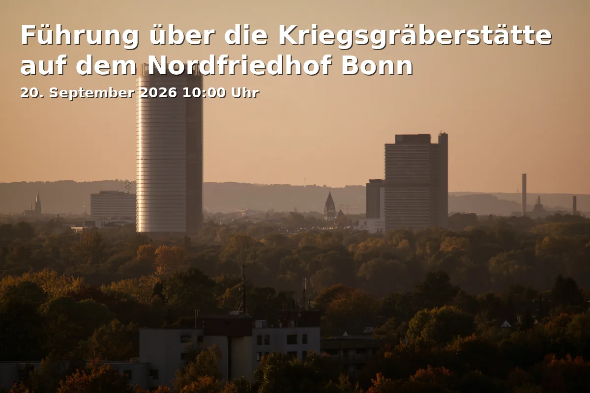 Event: Führung über die Kriegsgräberstätte auf dem Nordfriedhof Bonn