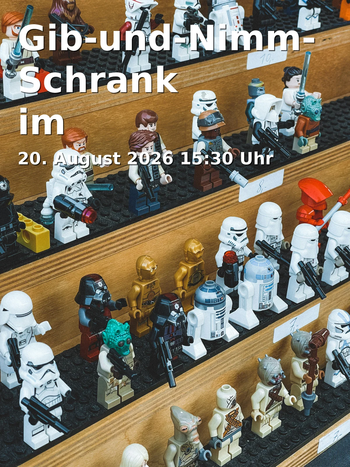 Event: Gib-und-Nimm-Schrank im Stadtteilzentrum Die Scheune in Stadtteilzentrum Die Scheune, Odenwaldallee 2, 91056 Erlangen on 20. August 2026