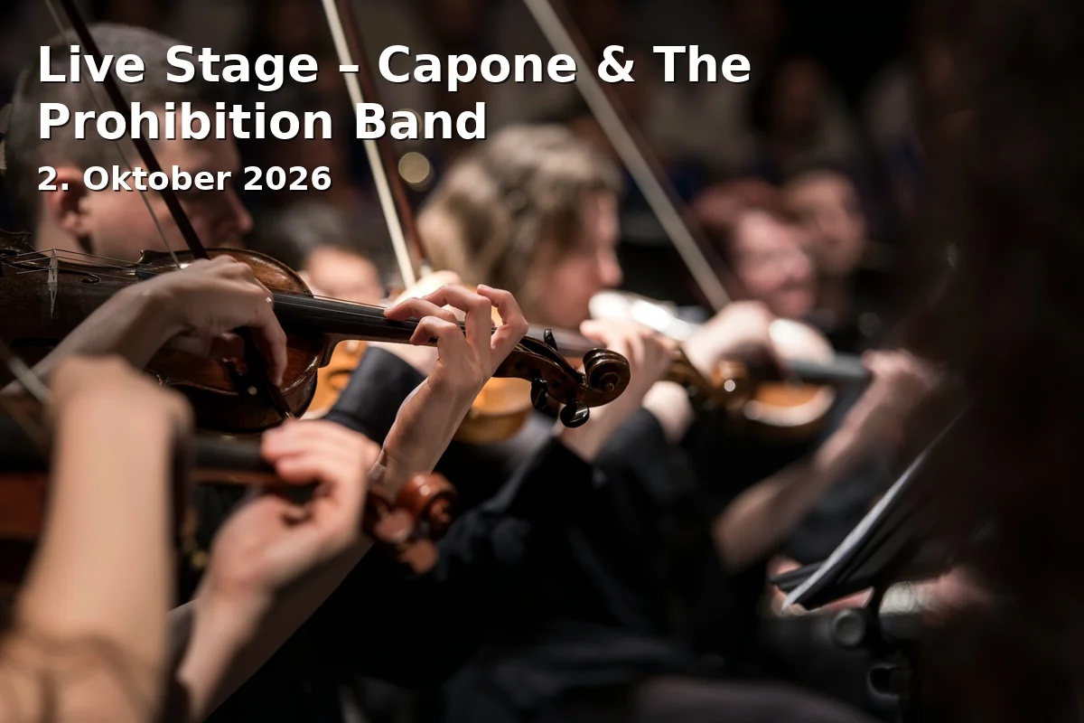 Live Stage – Capone & The Prohibition Band