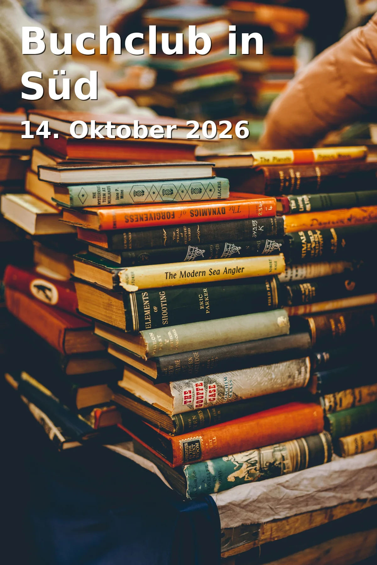 Event: Buchclub in Süd in Stadtteilbücherei Süd, Dr.-Gessler-Straße 47, Regensburg on 14. Oktober 2026