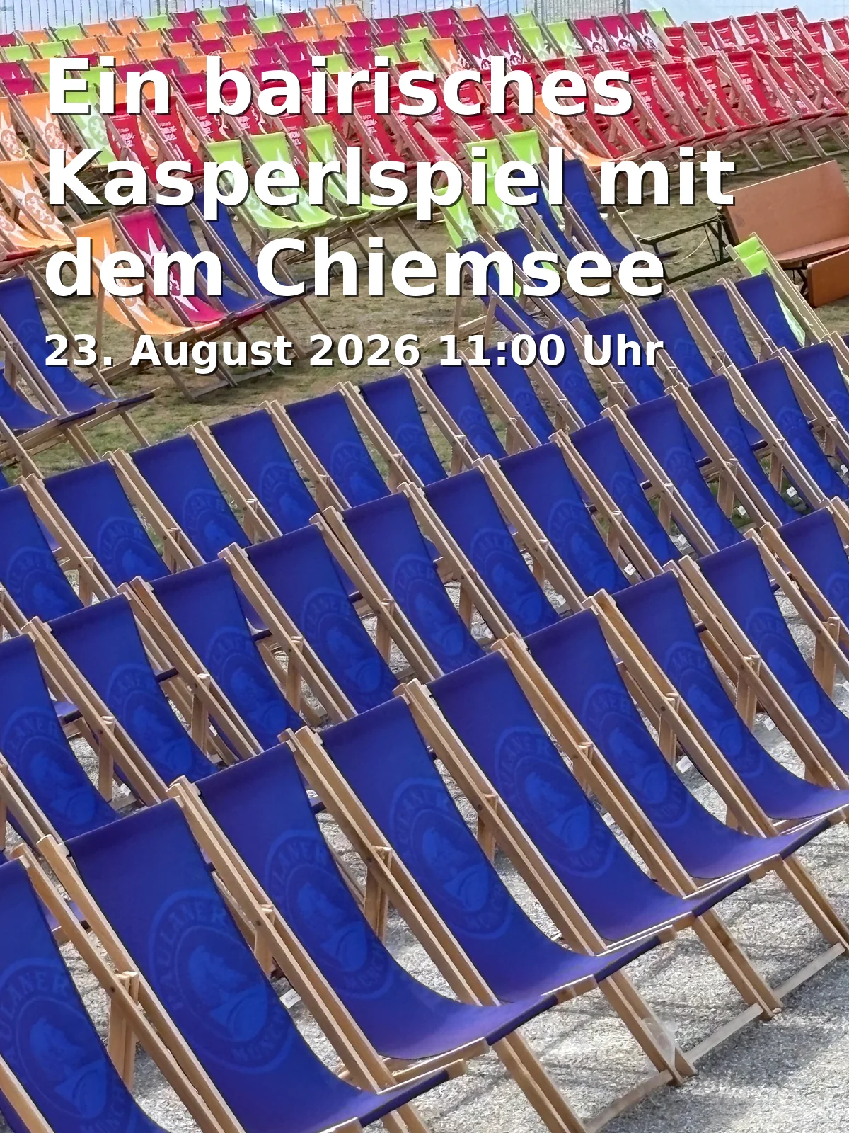Ein bairisches Kasperlspiel mit dem Chiemsee Kasperltheater OpenAir im überdachten Pausenhof der Realschule Prien