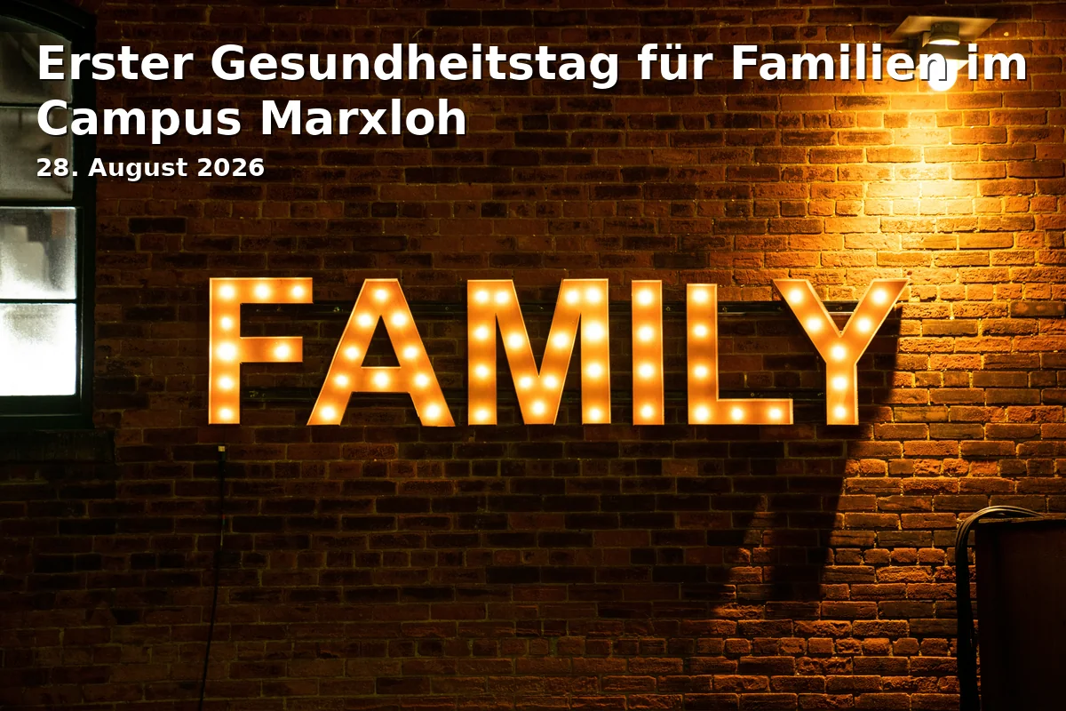 Event: Erster Gesundheitstag für Familien im Campus Marxloh in Campus Marxloh, An der Paulskirche 6 on 28. August 2026