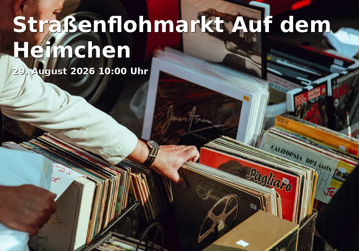 Event: Straßenflohmarkt Auf dem Heimchen
