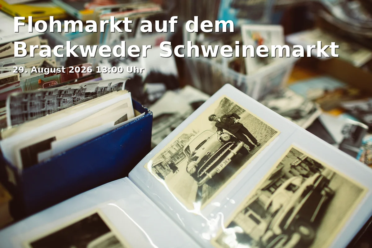 Event: Flohmarkt auf dem Brackweder Schweinemarkt in Bielefeld-Brackwede on 29. August 2026