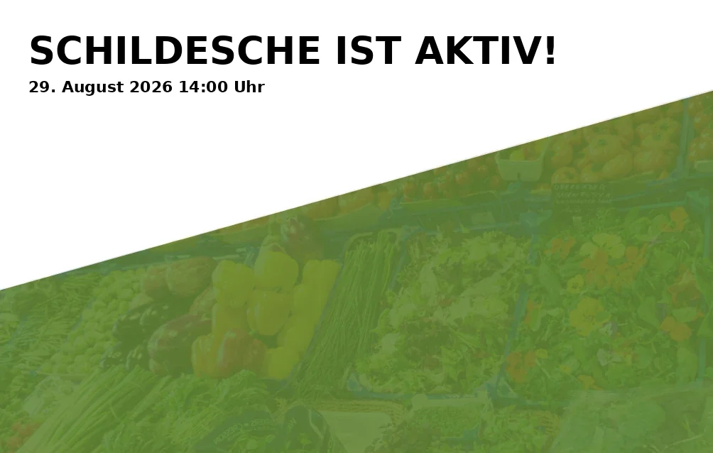 Event: SCHILDESCHE IST AKTIV! in Rudolf-Steiner-Schule, An der Propstei, 33611 Bielefeld on 29. August 2026