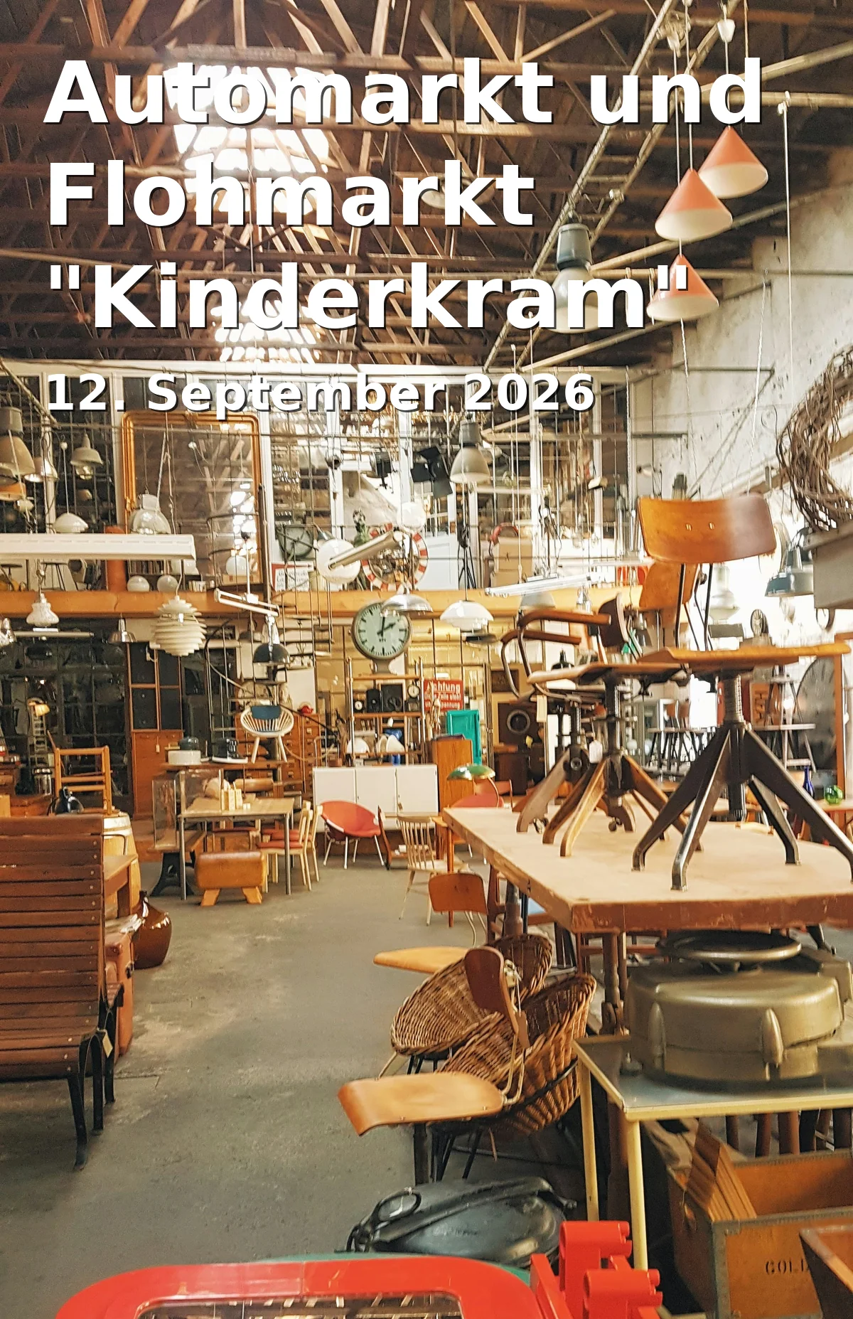 Event: Automarkt und Flohmarkt "Kinderkram" in Neubrandenburg in Marktplatz Neubrandenburg, Innenstadt, Neubrandenburg on 12. September 2026