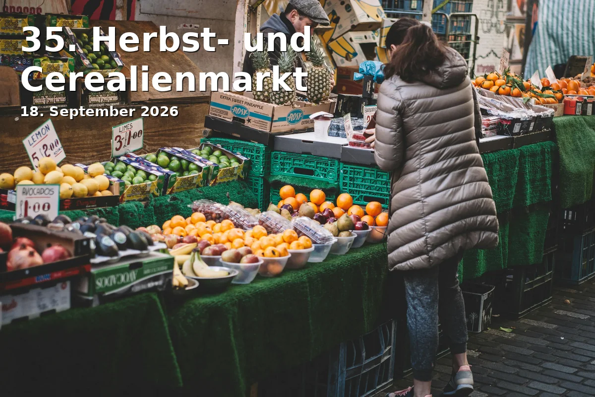 Event: 35. Herbst- und Cerealienmarkt