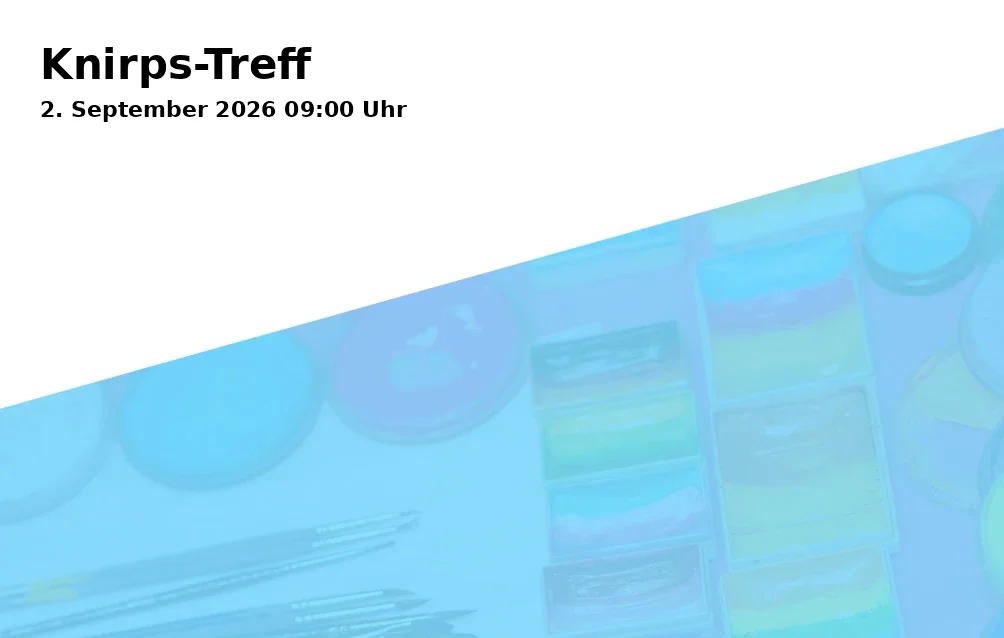 Event: Knirps-Treff in Kath. Kindertageseinrichtung und Familienzentrum St. Agnes, Grillostraße 57a, Gelsenkirchen on 2. September 2026