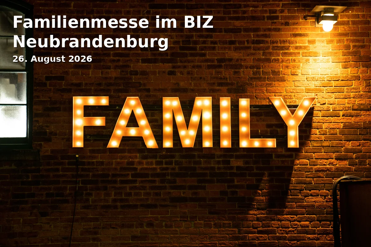 Familienmesse im BIZ Neubrandenburg