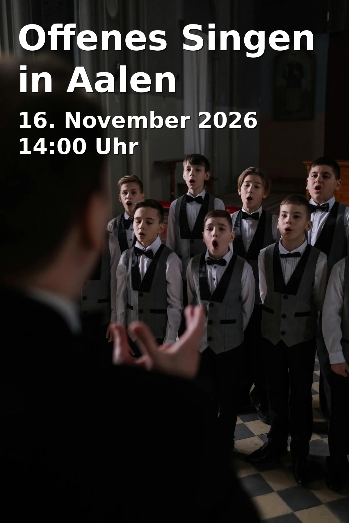 Event: Offenes Singen in Aalen in Begegnungsstätte Bürgerspital on 16. November 2026