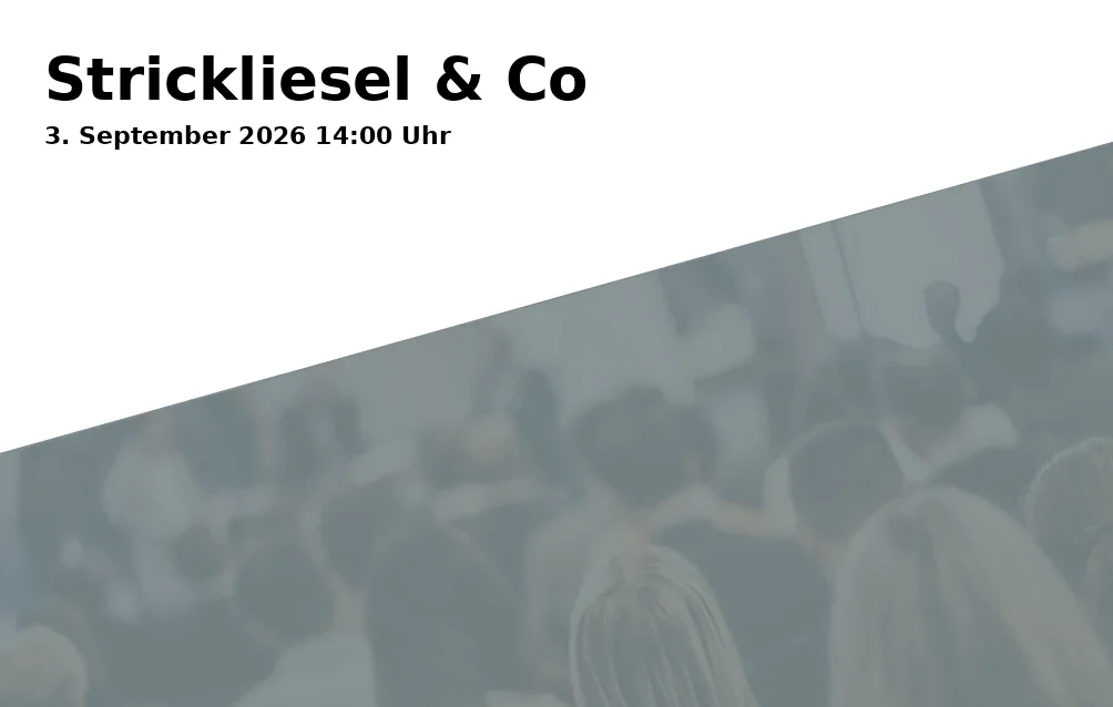 Event: Strickliesel & Co in Stadtteilbibliothek Horst, Turfstraße 21, Gelsenkirchen on 3. September 2026